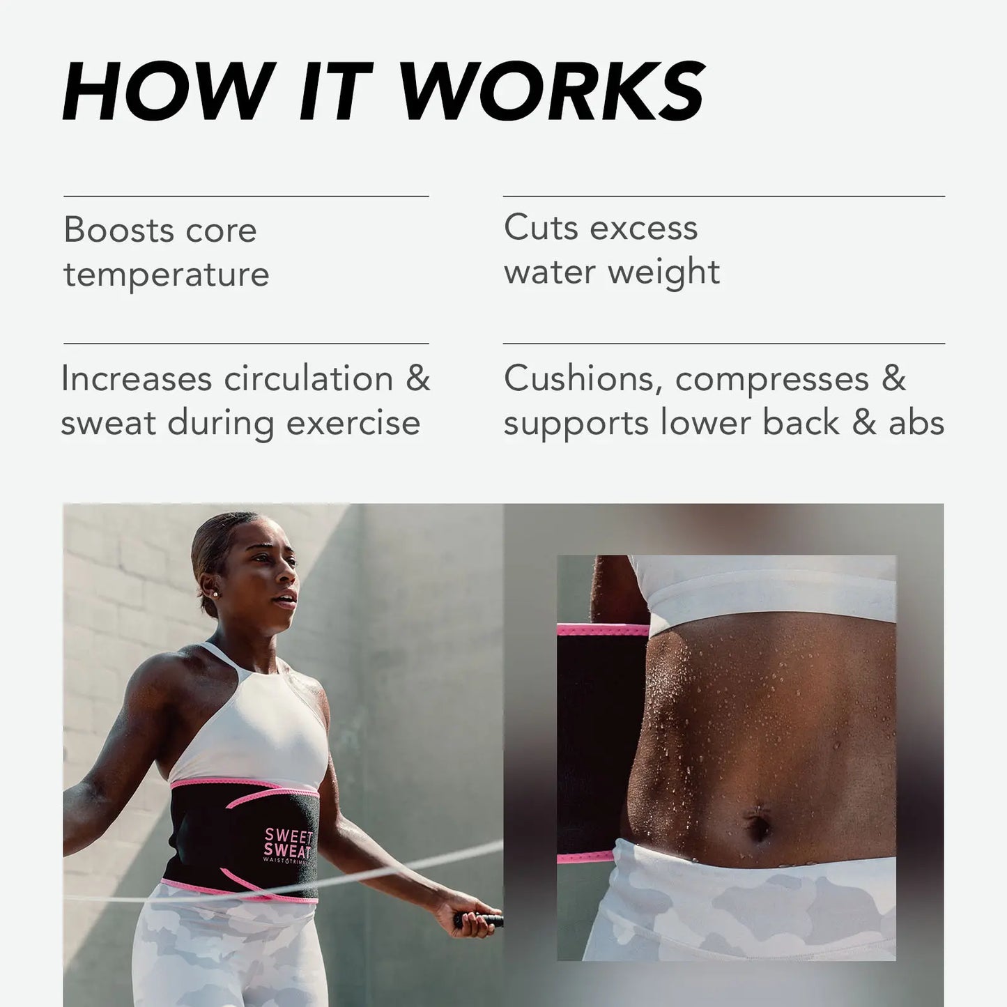 Adjustable Sweat Band for Intense Workouts